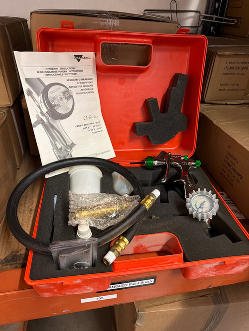 07944 HVLP Paint Spray Gun Kit with Pressure Gauge