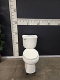 08416 Compact White Porcelain Toilet