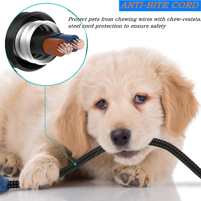 24in Pet Heating Pad Electric Blanket Waterproof Mat Mattress Washable Cover Dog Catr