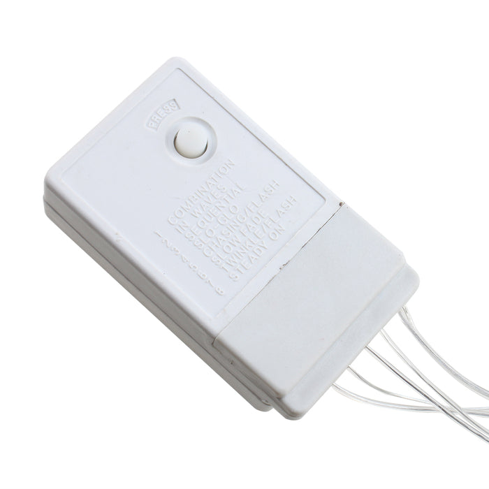 24Mx3M 300 LED Warm White Fairy String Light Curtain Lights With Plug-in Controller