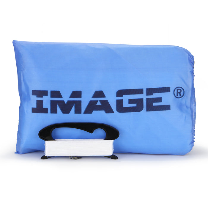 3D Kite Huge Frameless Soft Parafoil Giant Dolphin Blue