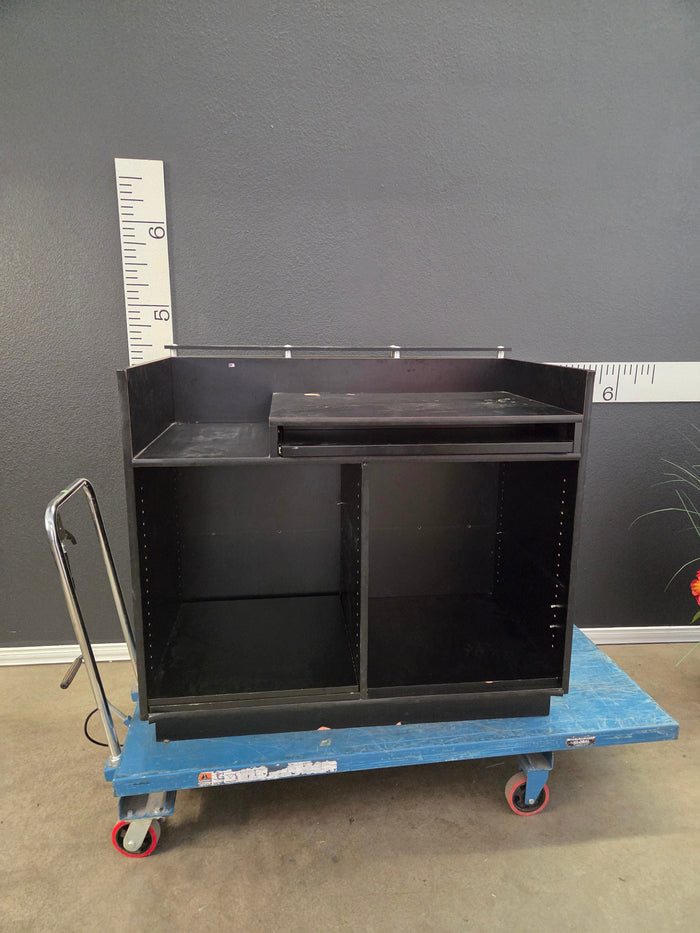 65012 Black Metal Utility Cabinet