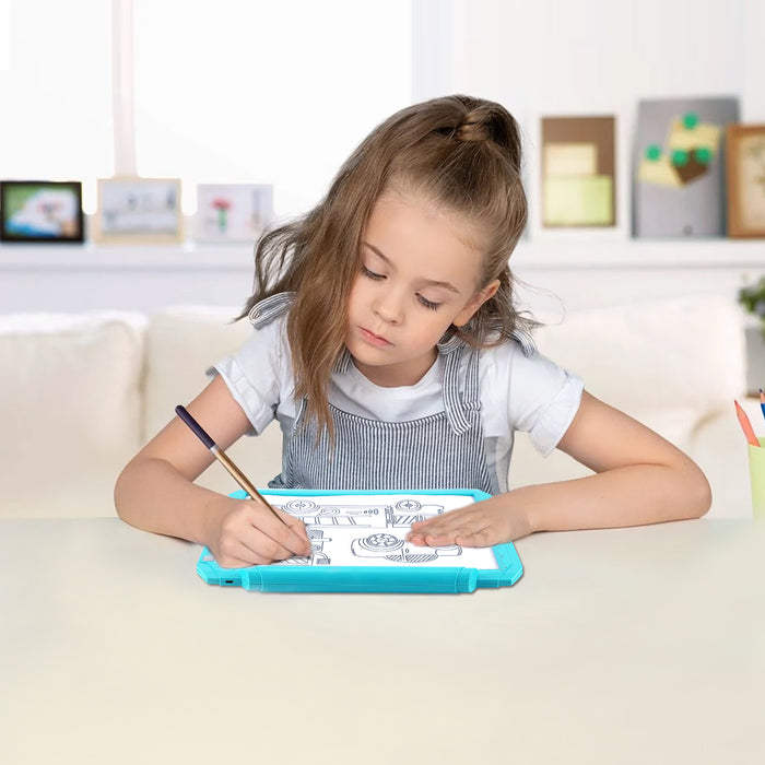 A4 Bule Led Tracing Light Pad Box Memory Function Drawing Sketching Animation