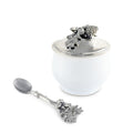 Vagabond House Acorn Oak Leaf Sugar Bowl and Spoon Product Image