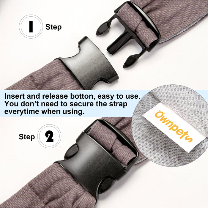 Adjustable Pet Sling Carrier Shoulder Bag Pouch 20~25lb Dog Cat Travel Messenger