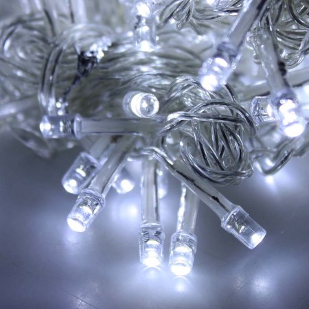AGPtek 12Mx3M Linkable Fairy Curtain Lights Strings Connectable Lights 8 Lighting Modes