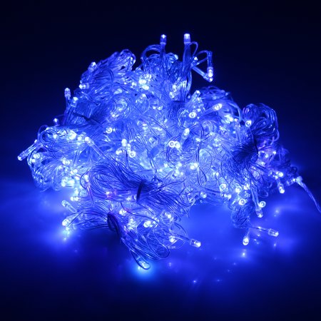 AGPtek 12Mx3M Linkable Fairy Curtain Lights Strings Connectable Lights 8 Lighting Modes