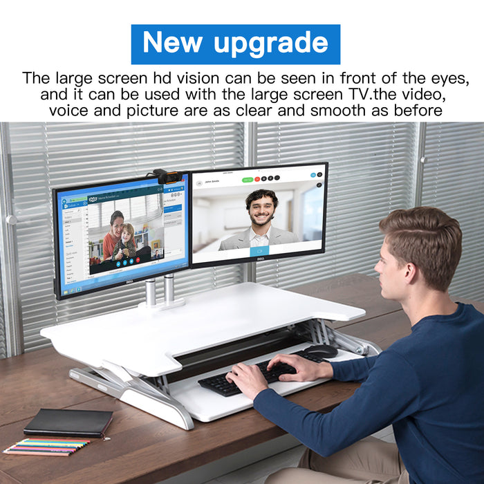 AGPTEK HD 1080P Webcam Auto Focusing Web Camera Cam W/ Microphone For PC Laptop Desktop