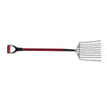 Agway Ensilage Fork 10-Tine w/ Fiberglass Handle
