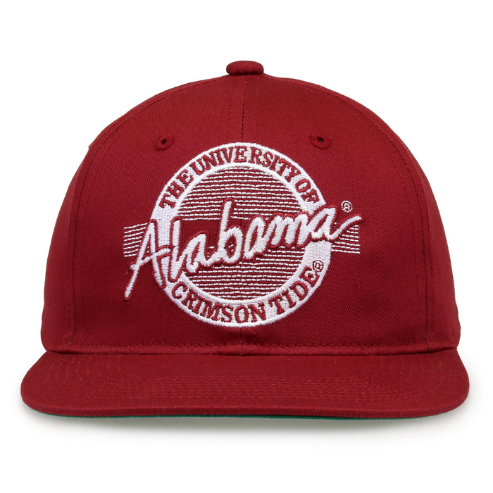 Alabama Crimson Tide Retro Circle Snapback - Cardinal, product view
