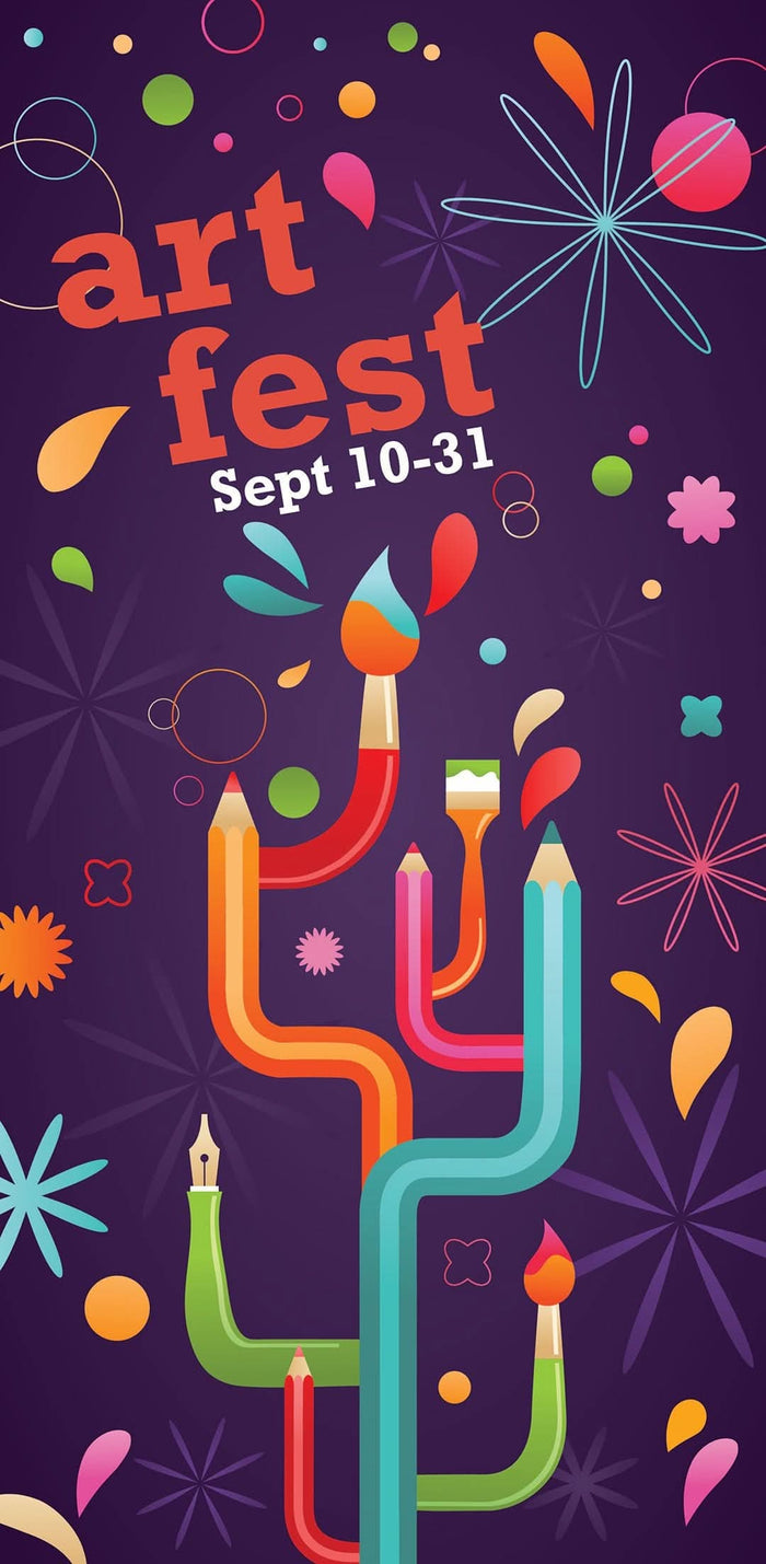 Art Fest Single Vinyl Banner Dekra-Lite