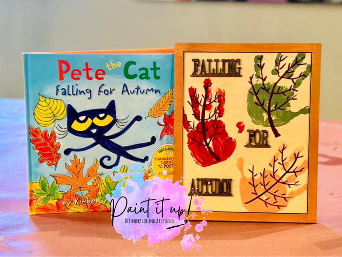 Autumn Handprint Toddler Craft