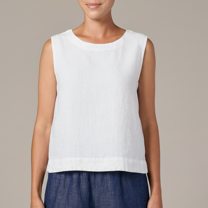 Basic Shell w/ Wide Facing Hem - 4 Colours