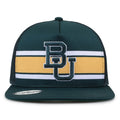 Baylor University Class of '92 trucker hat, front view with embroidered logo and stripes