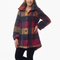 Berryburst Bouclé Coat