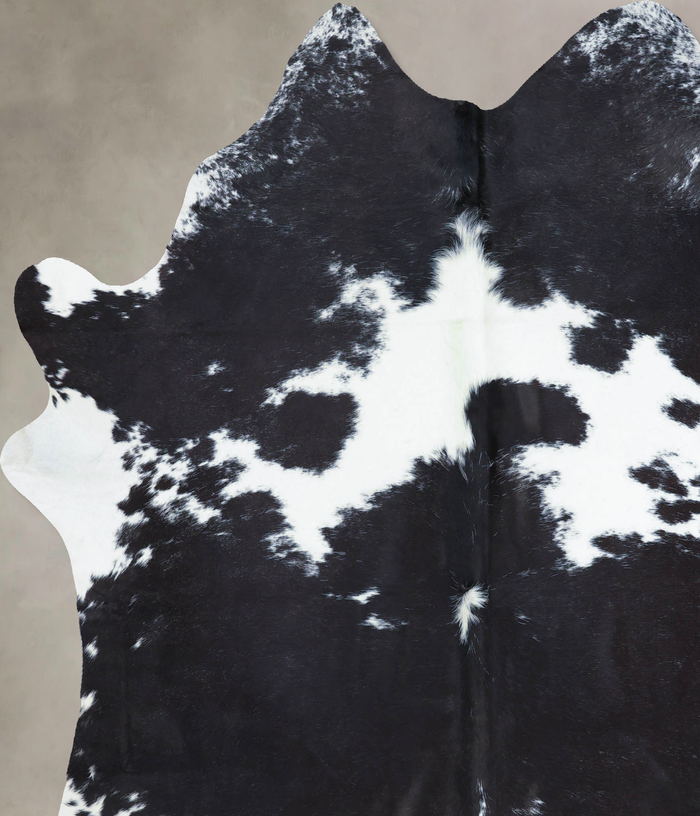 Black and White Cowhide Rug #B9576