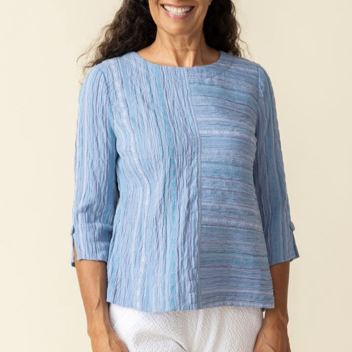Boya Weave Button Back Pullover (Only L Left)