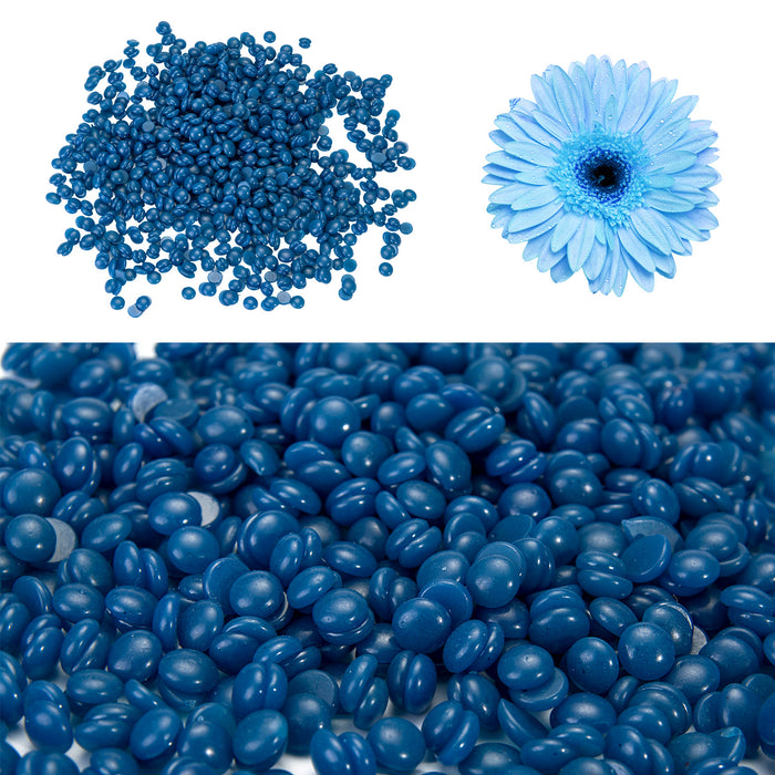 Bule Hard Wax Beans Hair Removal Painless Wax Warmer Waxing Beans Natural Pearl