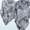 CC-Dyed Cashmere Poncho