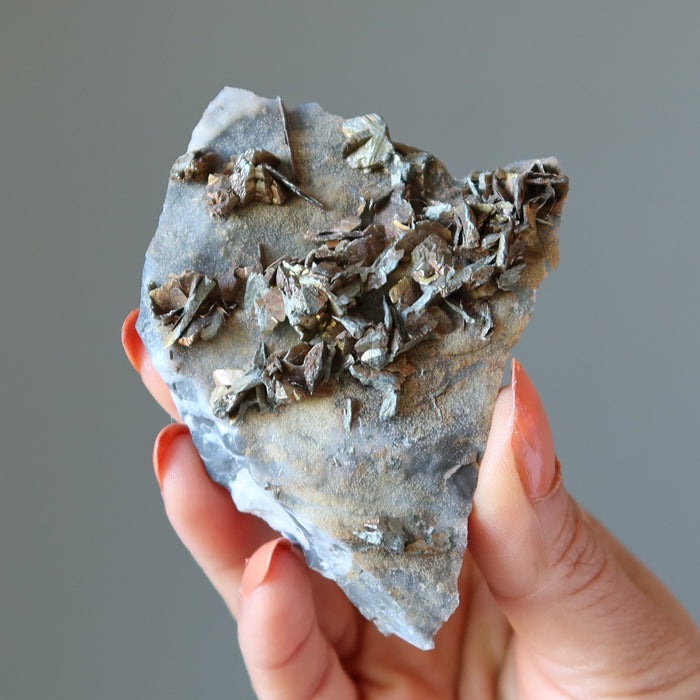Chalcopyrite Cluster High-Powered Stone Golden Luster