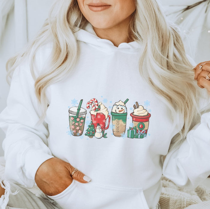 Christmas Coffee Lovers Hoodie - Trendznmore