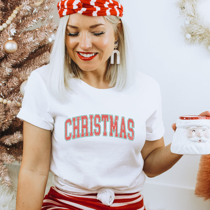Christmas Varsity T-Shirt - Trendznmore