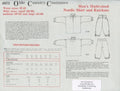 Costume Pattern - Mens multi sized shirt & knickers