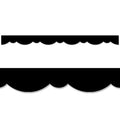 Creative Teaching Press Black Stylish Scallops Border (CTP 10457)