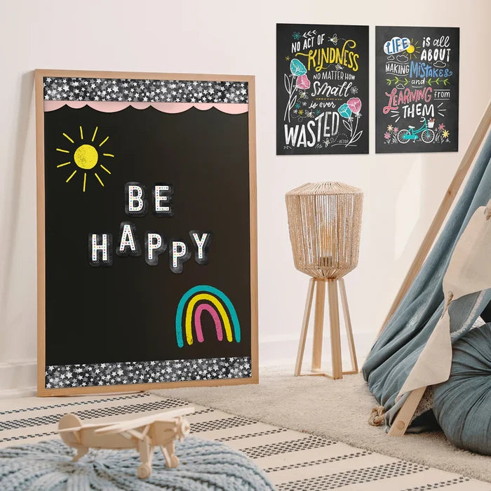 Creative Teaching Press Chalk It Up! Chalk Stars EZ Border (CTP 10910)