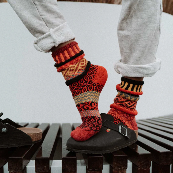 Crew Socks - Fire