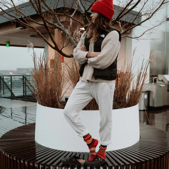 Crew Socks - Fire