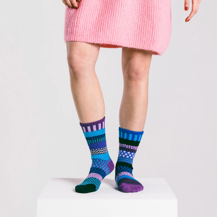 Crew Socks - Raspberry
