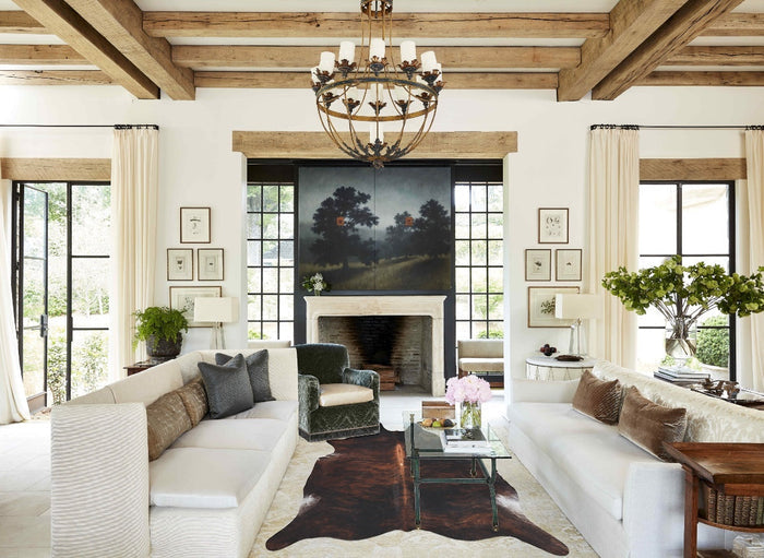 Dark Brindle Cowhide Rug #B8391