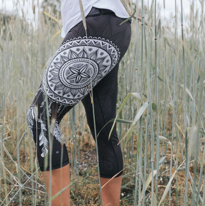 Dreamcatcher - Capri Legging (Only XS + S Left)