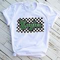 Eagles Checkered Unisex T-Shirt - Trendznmore
