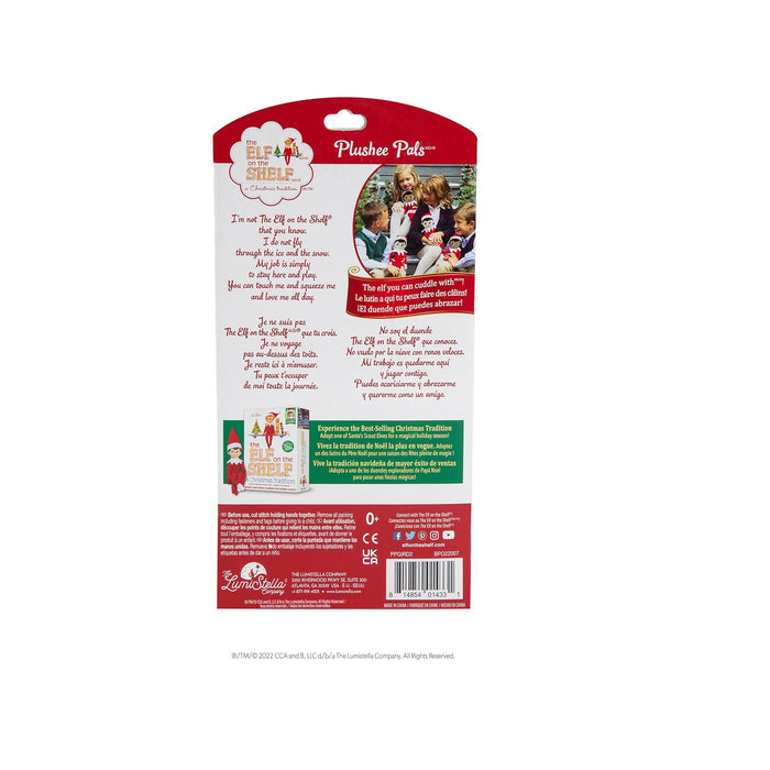 Elf on the Shelf Plushee Pals Brown Eyed Girl