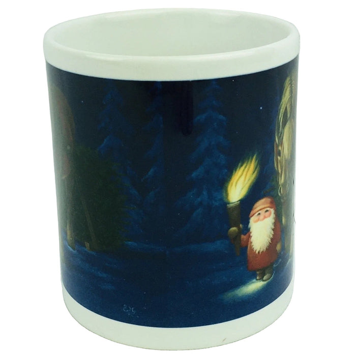 Eva Melhuish Tomte and horse coffee mug