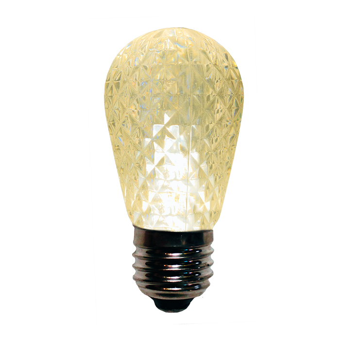 Dekra-Lite Faceted S14 Warm White Bulb