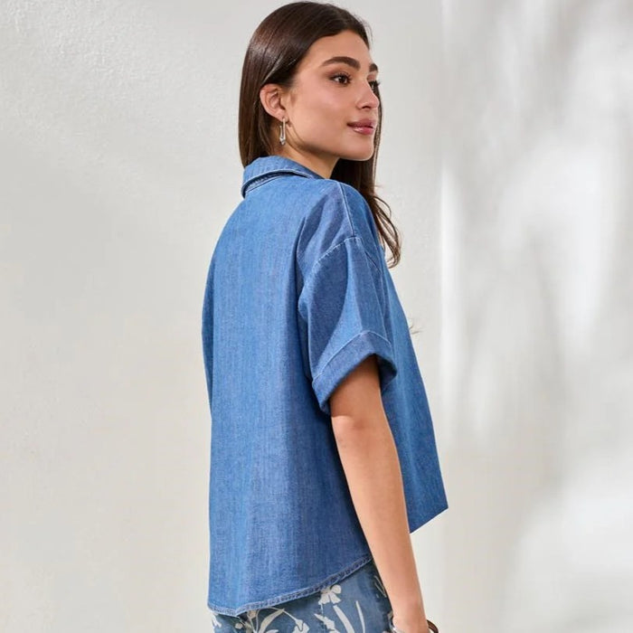 Fjord Blue Denim Popover