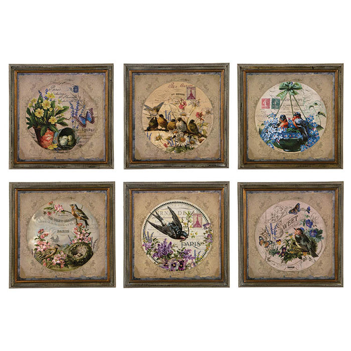 French Bird Plaque