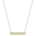 Freshwater Pearl Bar Necklace