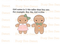 Gingerbread girl cutter