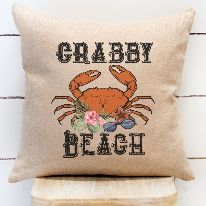 Grabby Beach Pillow Cover - Trendznmore