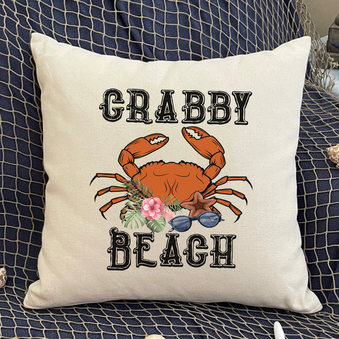 Grabby Beach Pillow Cover - Trendznmore