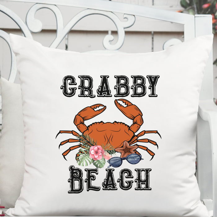 Grabby Beach Pillow Cover - Trendznmore