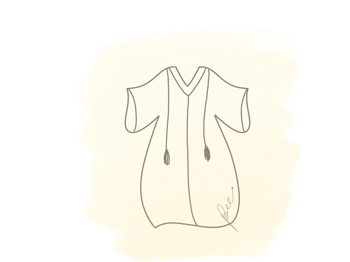 Graduation Gown Cutter (Tall)