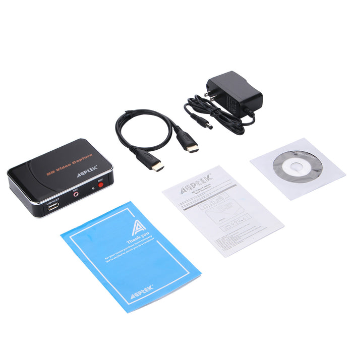 HD Game Capture Video 1080P HDMI Recorder with Cable For Xbox 360 One PS3 PS4