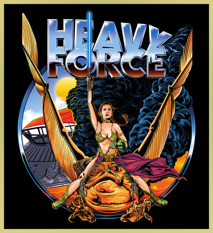 HEAVY FORCE - STAR WARS - HEAVY METAL TURBO HOODIE!