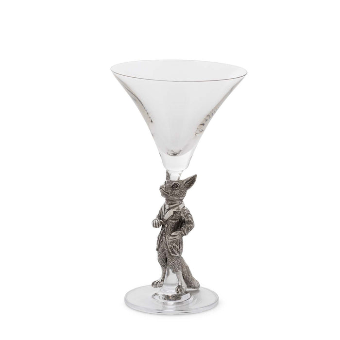 Vagabond House Hunting Dressed Fox Cocktail / Martini Glass Product Image