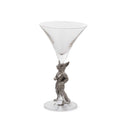 Vagabond House Hunting Dressed Fox Cocktail / Martini Glass Product Image